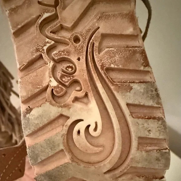 El Vaquero Italy NWB Drifter mid height version Fringed Suede Mocassin boots - Picture 10 of 14